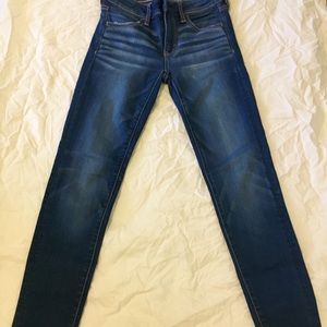American Eagle midnight blue jeans